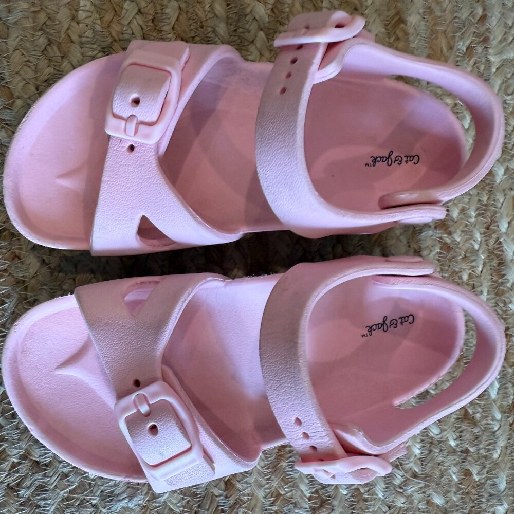 Cat & Jack Pink Sandals 7/8